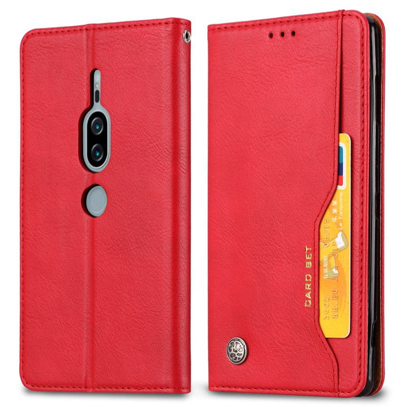 For Sony Xperia XZ2 Premium Case Card holder Holster Cover Case Wallet Case