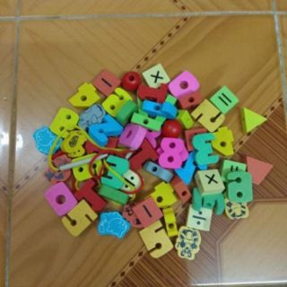 XÂU HẠT GỖ CHO BÉ TẬP KỸ NĂNG