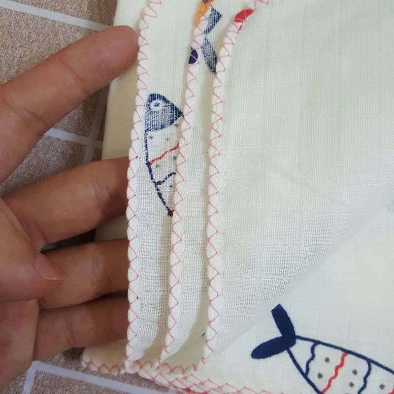 Set 5 Chiếc Khăn Mặt, Khăn Xô Sữa Aden Sợi Tre Cao Cấp