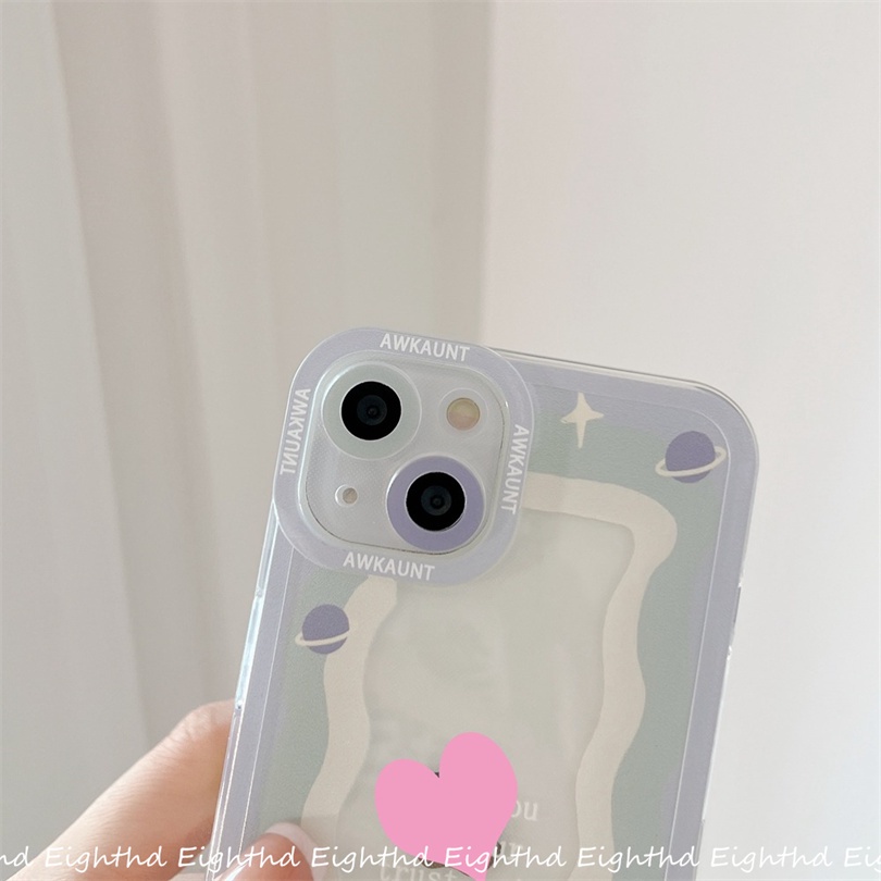 Ốp Điện Thoại Silicone Mềm Chống Sốc In Hình Trăng Sao Cho iPhone 13 12 11 Pro Max X XR Xs Max 6 7 8 Plus SE 2020