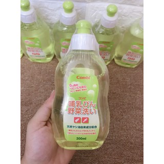 Nước rửa bình sữa và rau quả Combi 300ml