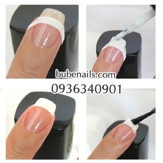 Tip french đầu móng - Tip ziczac