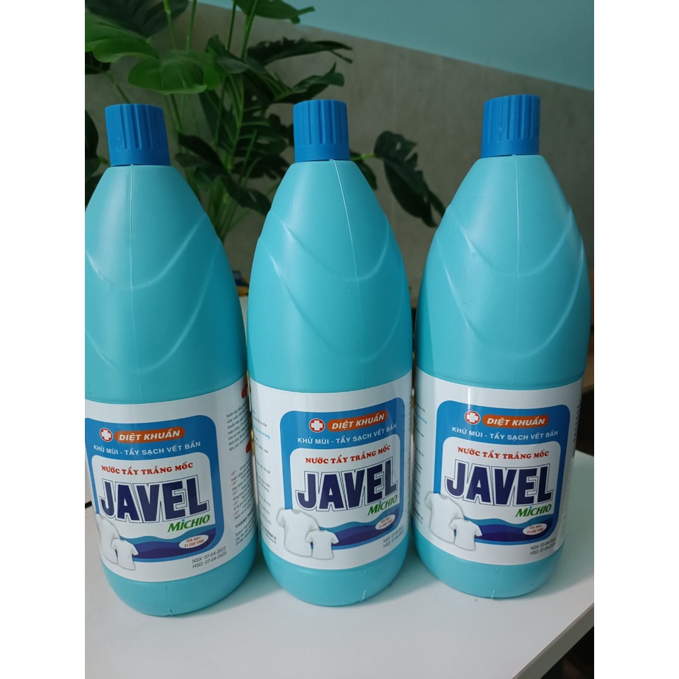 SIÊU HOT Nước Tẩy Trắng Quần Áo Javel MICHIO công nghệ Nhật Bản  diệt khuẩn, khử mùi hôi, tẩy đồ sứ, đánh tan vết bẩn