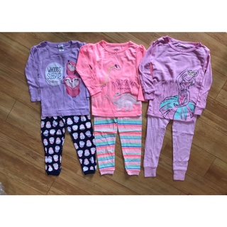 Set 3 bộ thu đông dài tay bé gái