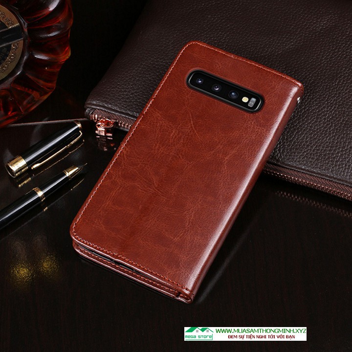 Bao da Samsung S10, S10E, S10 Plus Tiện lợi và sang trọng - Chính Hãng IDEWEI