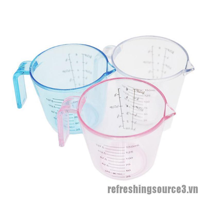 Cốc Đo Lường Bằng Nhựa Trong Suốt Dung Tích 150ml