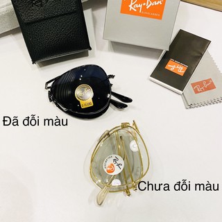 Kính Mát Đổi Màu Gấp Đôi - Fullbox