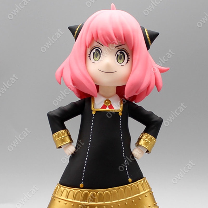 Figure Spy X Family Anya Forger Anime Ver.15-18cm Test Subject "007" Telepath 2-set Face Facial Expressions Yor Loid Bond Packed in Box Model Mô Hình Nhân Vật Phim Hoạt Hình
