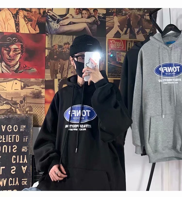 Áo Hoodie Tay Dài Dáng Rộng Phong Cách Thời Trang Hong Kong | BigBuy360 - bigbuy360.vn