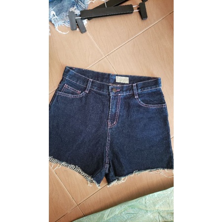 Quần sort Jean cạp siêu cao