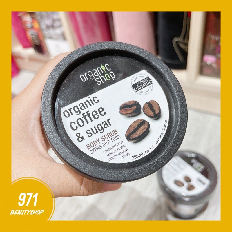 MUỐI TẨY TẾ BÀO CHẾT COFFEE VÀ ĐƯỜNG NÂU ORGANIC SHOP - HÀNG CÓ SẴN