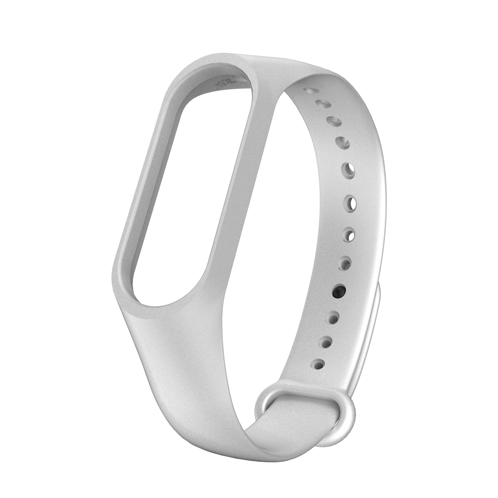 Dây Đeo Thay Thế Chất Liệu Silicon Thiết Kế Nhiều Lỗ Cho for Xiaomi Mi Band 3 Miband 3 4