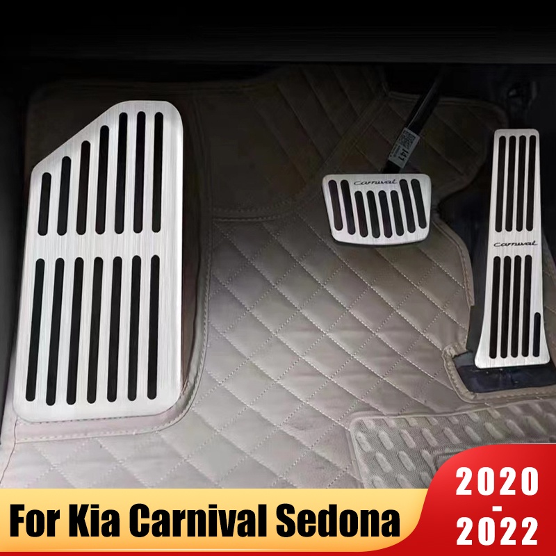 Dành Cho Xe Kia Carnival Sedona KA4 2020 2021 2022 Xe Chân Bàn Đạp Nhiên Liệu Tăng Tốc Phanh Bàn Đạp Bao Chống Trơn Trượt Miếng Lót Phụ Kiện