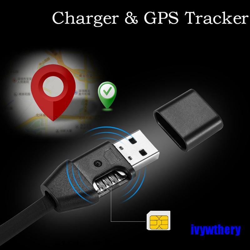 [COD]Car Chargers GPS Tracker Micro USB Cable Real Time GSM/GPRS Tracking