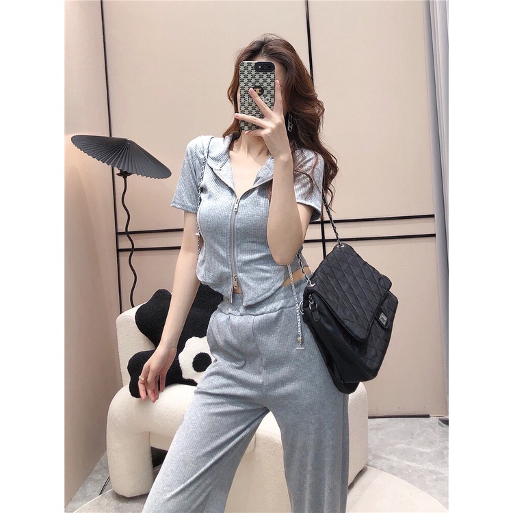 Set Bộ Thể Thao Thun Gân Mã T96