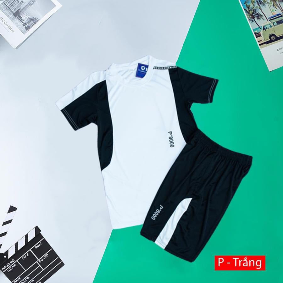 Bộ Quần Áo Thể Thao Nam , Bộ Đồ Nam Thun Lạnh P8000