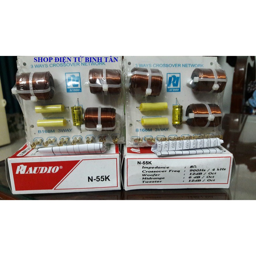 Phân tần loa cao cấp 1 bass 2 Treble