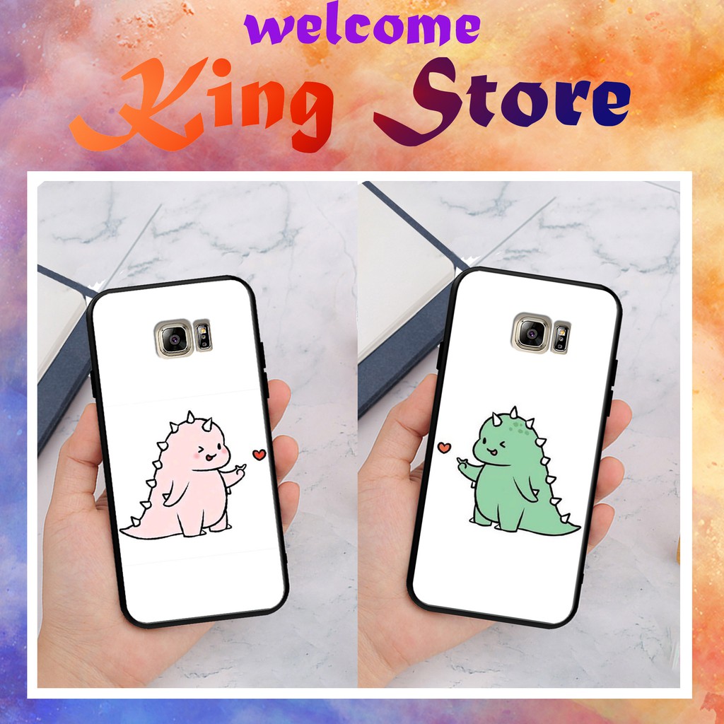 [HOT] Ốp lưng SamSung S6/S6 EDGE/S7/S7 EDGE in hình Dino Saur siêu dễ thương_KINGSTORE.HN_Ốp SS S6/S6EDGE/S7/S7EDGE
