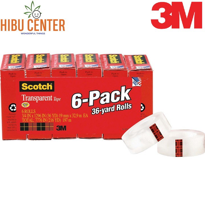 Cuộn Băng Keo 3M 600 Hbcenter