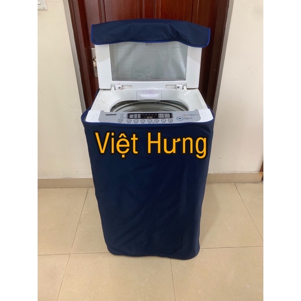 Áo trùm bọc máy giặt lồng đứng cửa trên, cửa đứng Việt Hưng 7kg-8kg-9kg-10kg-11kg-12kg chống thấm bảo vệ máy luôn mới.