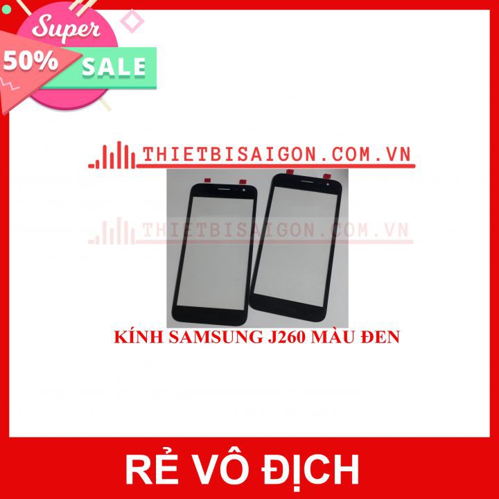 KÍNH SAMSUNG J260 MÀU ĐEN
