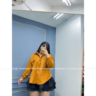 ÁO SƠ MI FROM RỘNG [ TNT SHOP BIGSIZE 60KG 90KG ]