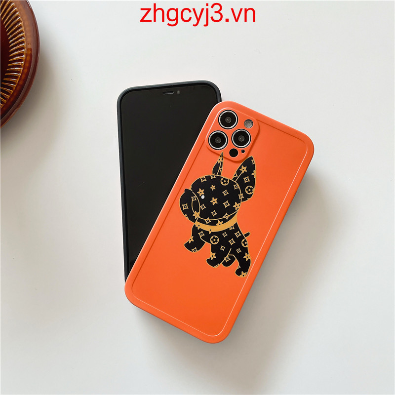 Ốp điện thoại silicon IMD mềm hình chú chó Bull hoạt hình cho IPhone 7/8 Plus X XR XSmax 11 12 13 Pro Max 13Pro | BigBuy360 - bigbuy360.vn