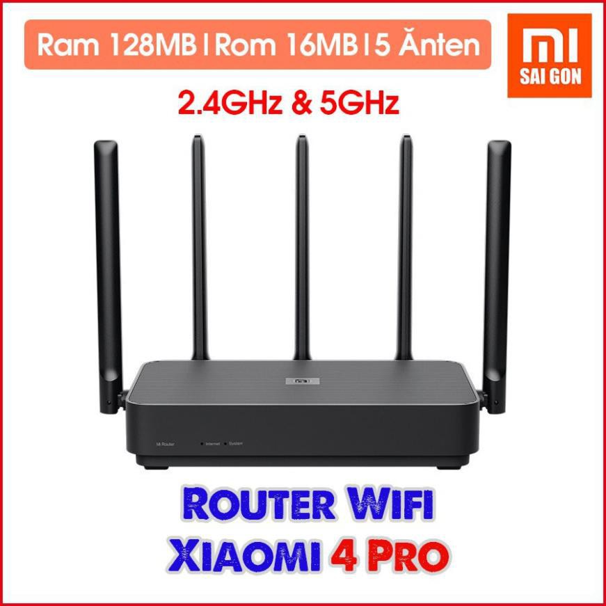 Bộ Wifi Xiaomi 4 PRO bộ phát wifi 2020, phát ổn đinh hàng chính hãng - Bh 3 tháng | BigBuy360 - bigbuy360.vn