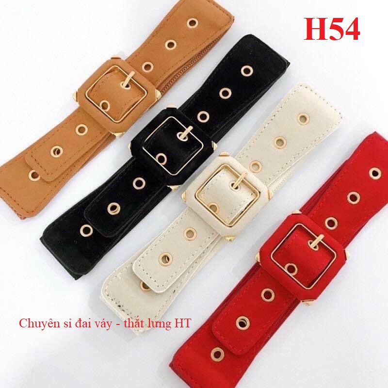 Đai váy belt nhung 4cm H54