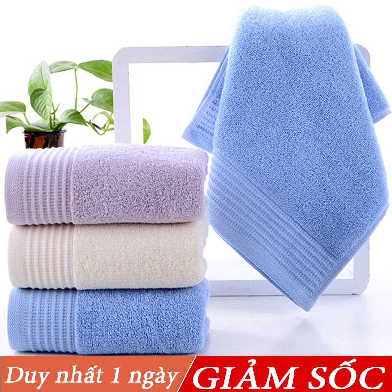 SIÊU GIẢM GIÁ Khăn lớn 70x140 siêu dày mềm mại chất liệu cotton mềm mại 450g 123