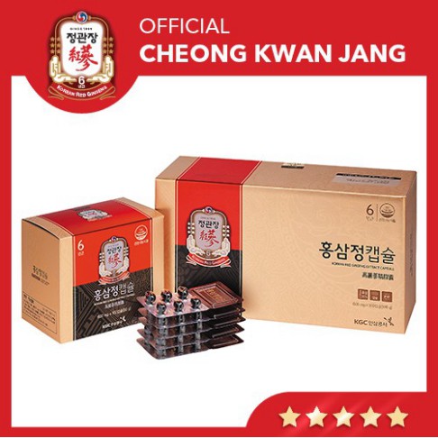 Viên Nhộng Hồng Sâm KGC Cheong Kwan Jang Extract Capsule - Viên Hồng Sâm Hàn Quốc (600mg X 300 Viên)