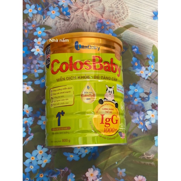 Sữa Colosbaby Gold 800g số 0+, 1+ (Date 2023)