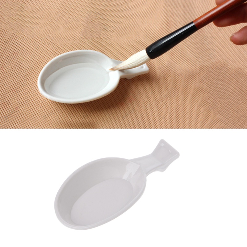 Giá Đỡ Bút / Cọ Vẽ Hình Chiếc Muỗng Phong Cách Trung Hoa