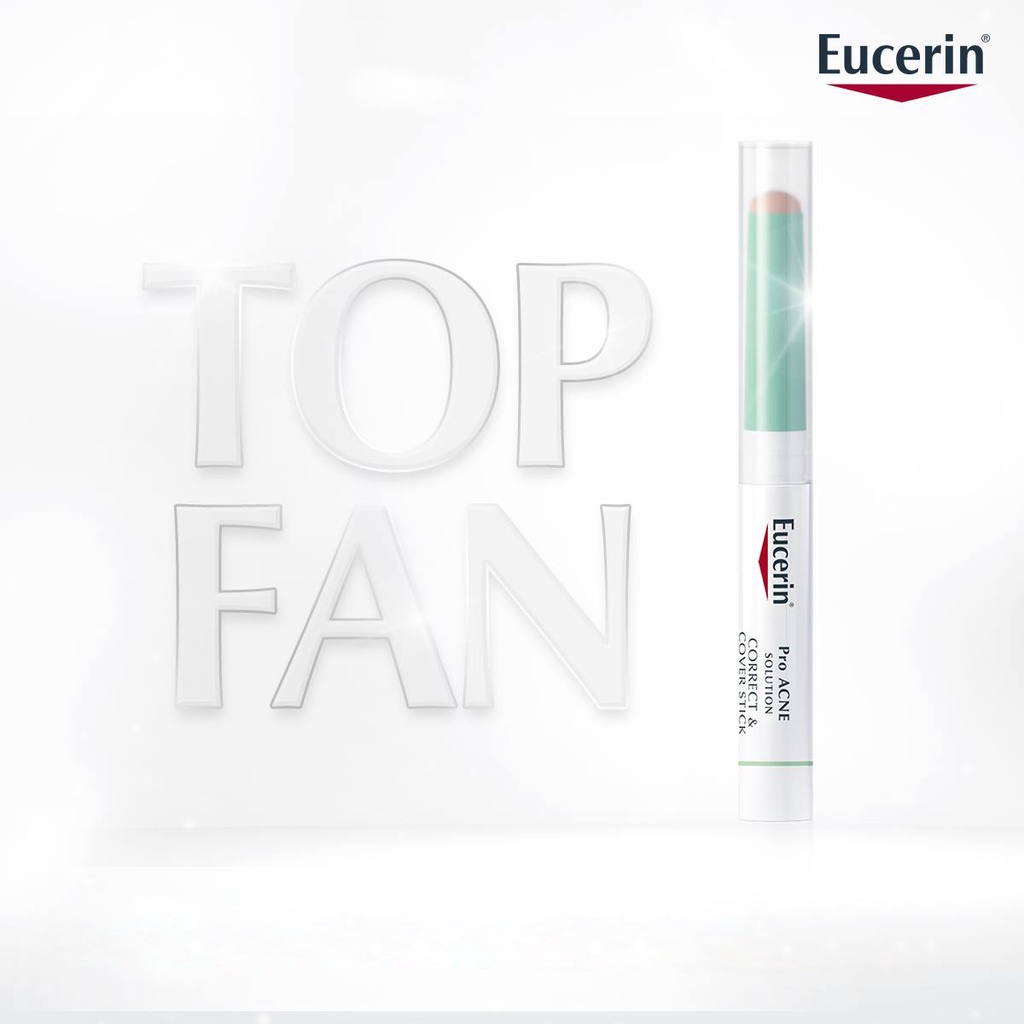 Bút Giảm Mụn &amp; Che Khuyết Điểm Eucerin ProAcne Correct &amp; Cover Stick 2g
