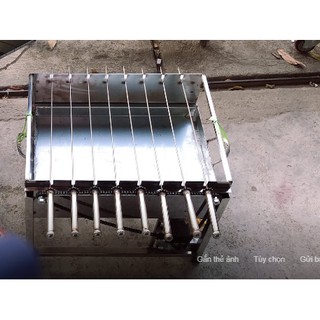 Xiên nướng có bánh răng nhông nhỏ
