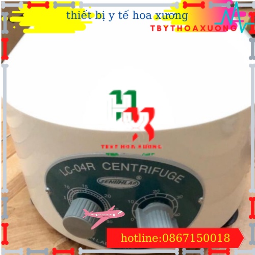 Máy Li Tâm 6 Ống LC-04R Tách Huyết Thanh Huyết Tương Làm PCR