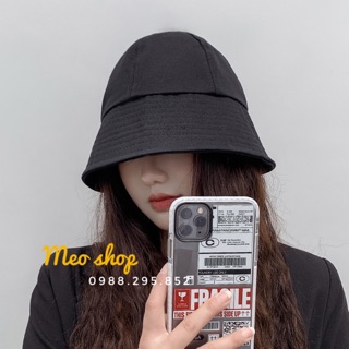 MŨ SỤP RỘNG VÀNH CHE NẮNG COOL NGẦU - Nón vành rộng sụp che nửa mặt Ulzzang
