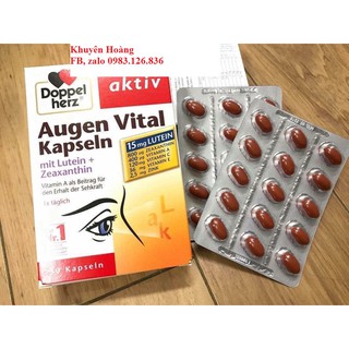 Augen vital hàng Đức đủ bill đi kèm