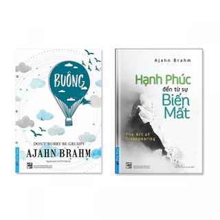 Sách - Combo Buông bỏ buồn buông + Hạnh phúc đến từ sự biến mất - FirstNews