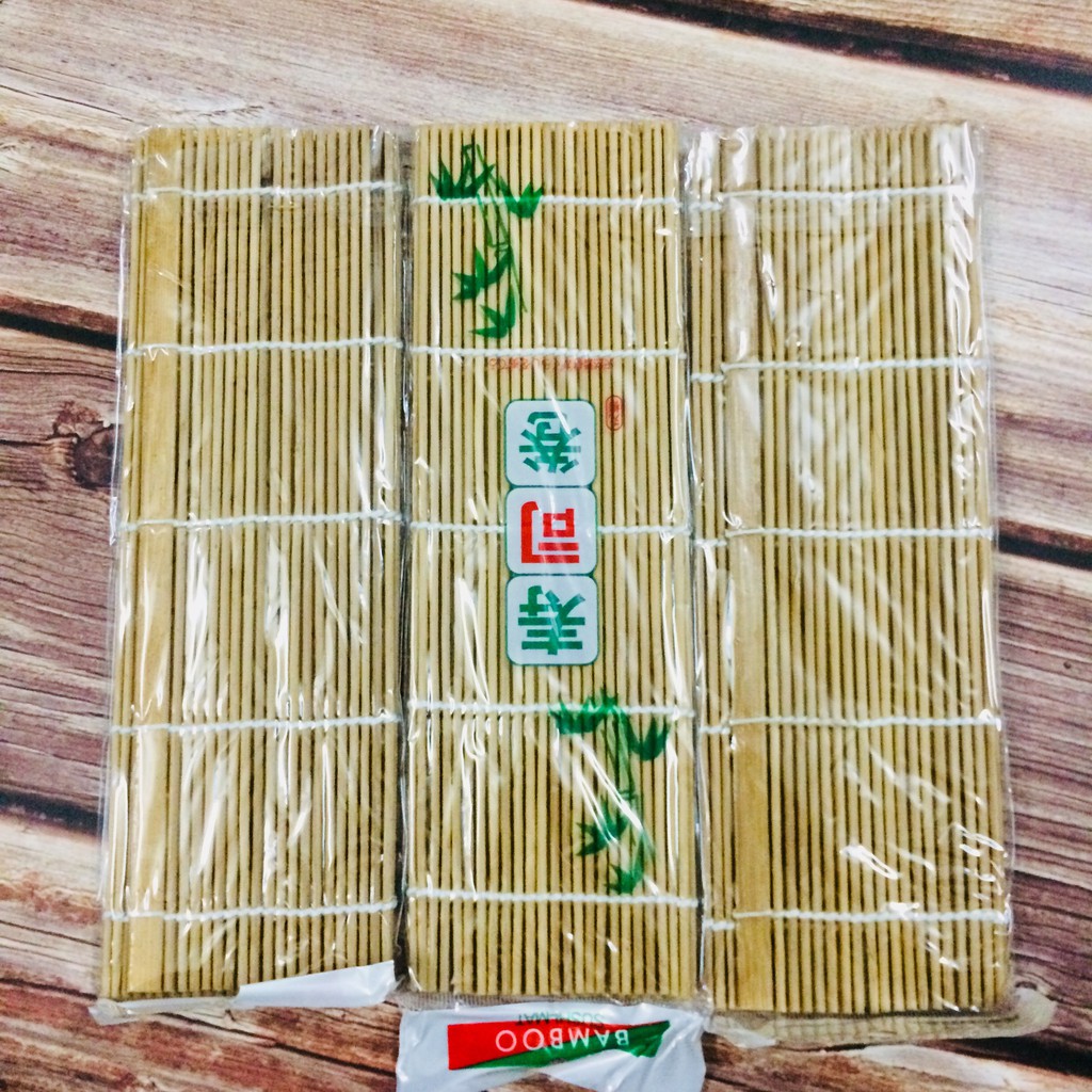 MÀNH TRE CUỐN KIMBAP, SUSHI NHẬT BẢN