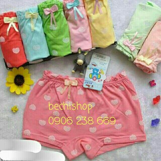 Combo 10 quần chip cotton Thái cho bé 8-25kg