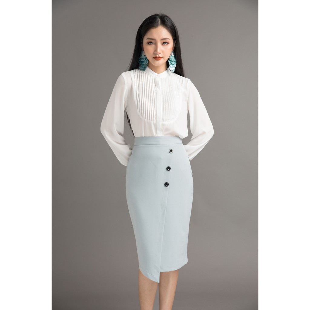 Áo sơ mi dài tay bầu ly - 20Again