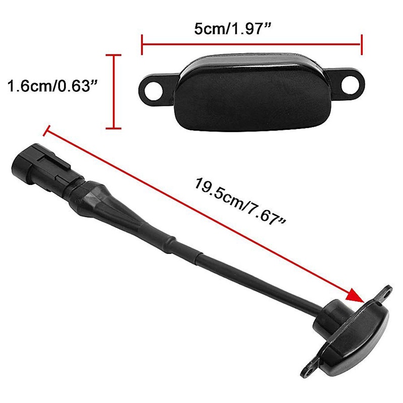 Set 3 Đèn Led Ánh Sáng Hổ Phách Gắn Trang Trí Lưới Tản Nhiệt Trước Xe Hơi 2004-2019 Ford F150 Raptor F250