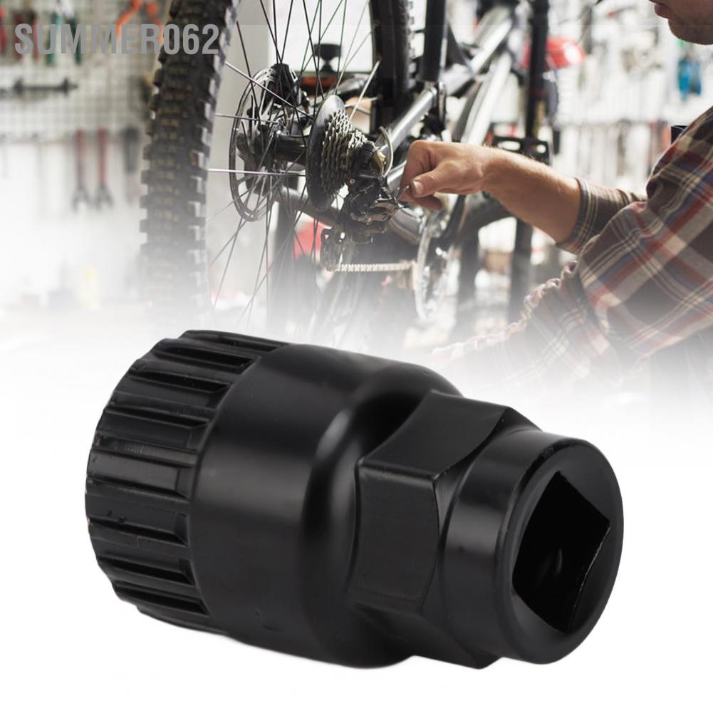 Summer062 Bicycle Bottom Bracket Removal Repair Tool 20 Teeth Bike Sleeve Square Hole Center Axle Installation Tools for