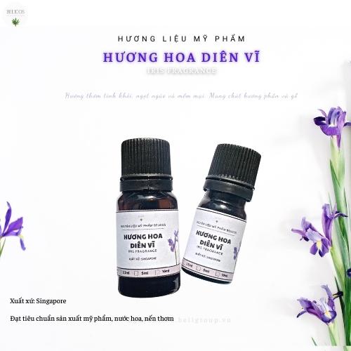 Hương hoa Diên Vĩ  - Hương liệu mỹ phẩm, hương nước hoa, hương làm sáp thơm