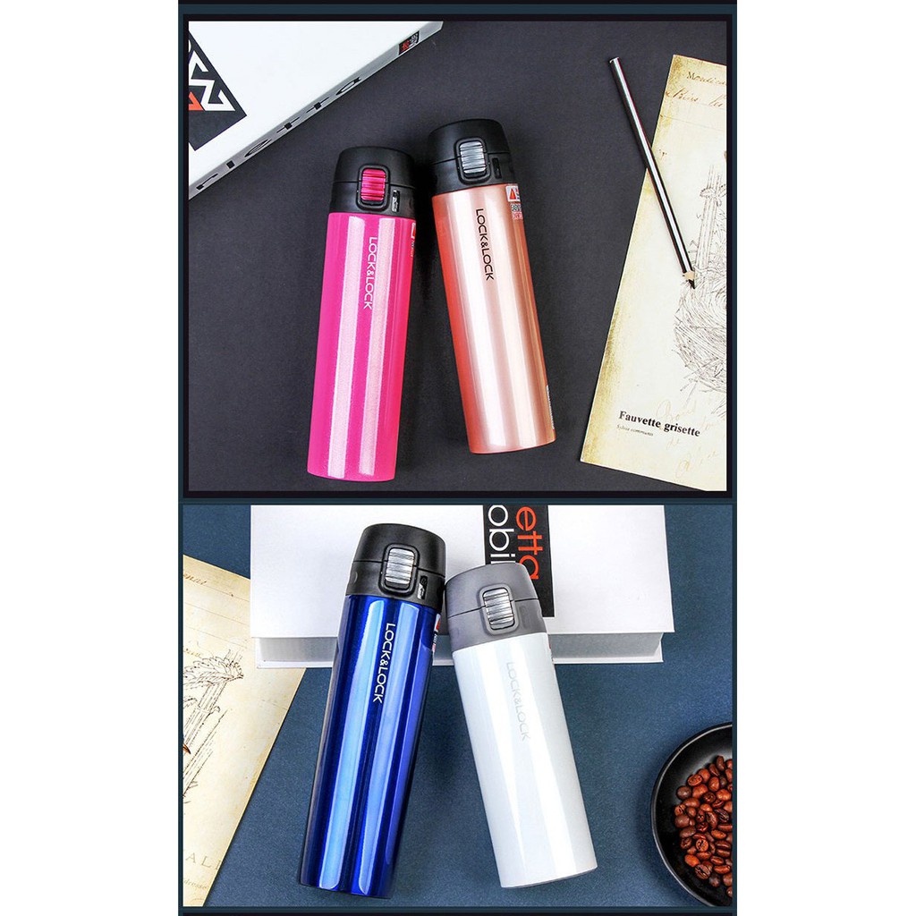 Bình Giữ Nhiệt Lock&Lock Colorful One Touch Tumbler LHC3220 [500ml] LHC3222 [390ml] LHC3221 [330ml]