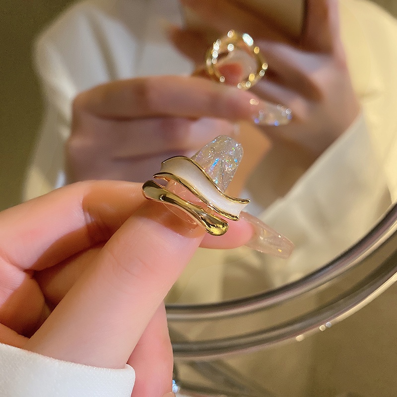 Nhẫn Thời Trang Cao Cấp Có Thể Điều Chỉnh Sang Trọng Cho Nữ