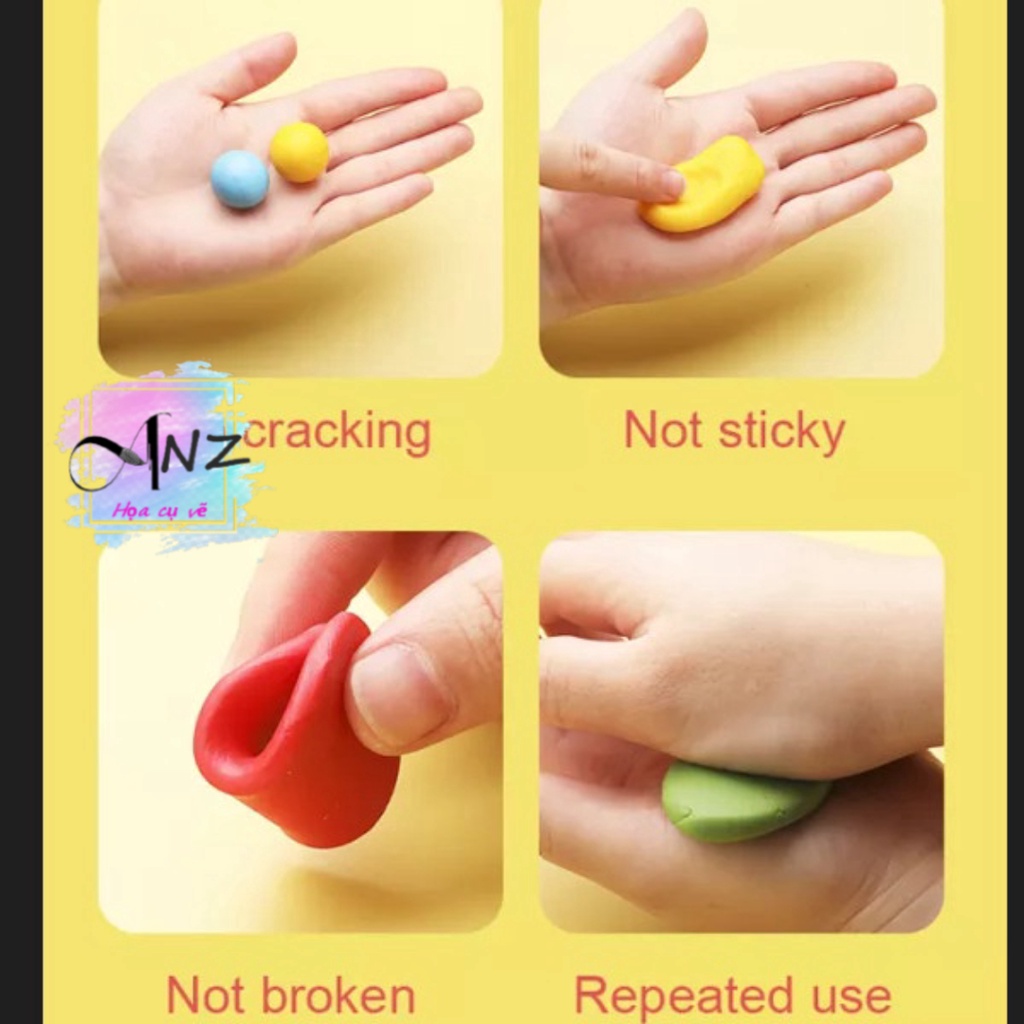 Đất sét Polymer, Mont Marte Make n Bake Polymer Clay 60g LINK 1/2