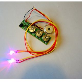 Đèn Led - Mô hình nhà gỗ DIY