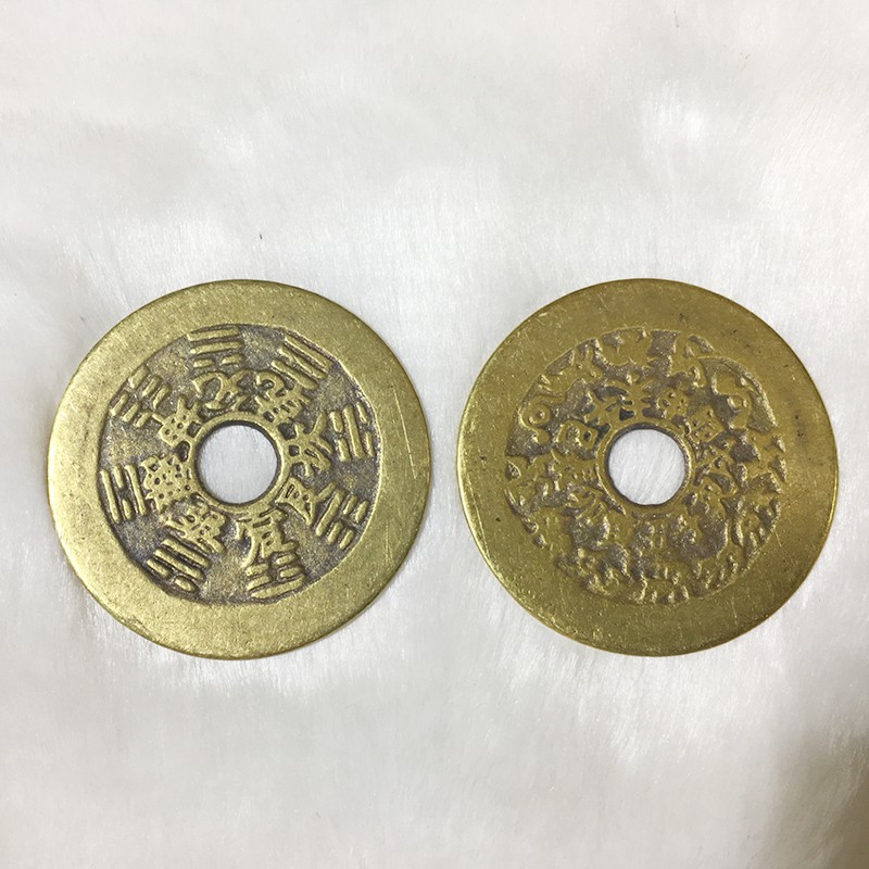 Đồng tiền áp tuế (tiền thái tuế, tiền 12 con giáp) đồng